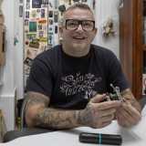 Ancora pienamente attivo � poi il 46enne Simone Loseto, sempre in auge con il suo �Art Tattoo�...
